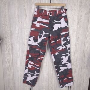 Rothco BDU Pants Mens Small R Red Camo Cargo Fatigue Stock# 1227-0429-KP-0704